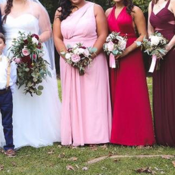 Blush bridesmaid dress - Picture 3 of 4